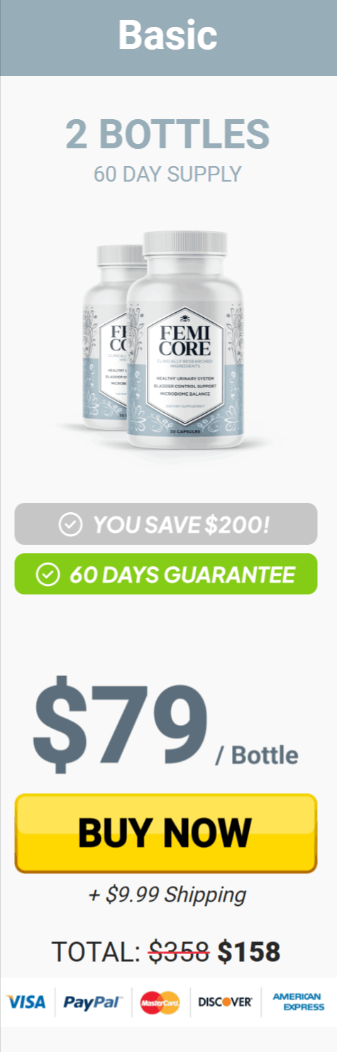FemiCore  price 1 bottle